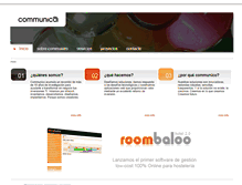 Tablet Screenshot of communico.es